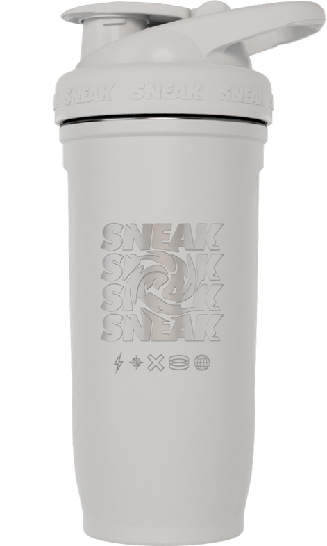 Grey Metal Shaker 800ml