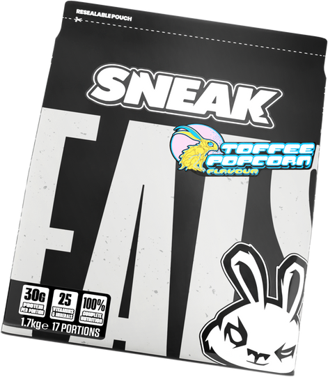 SNEAK EATS TOFFEE POPCORN